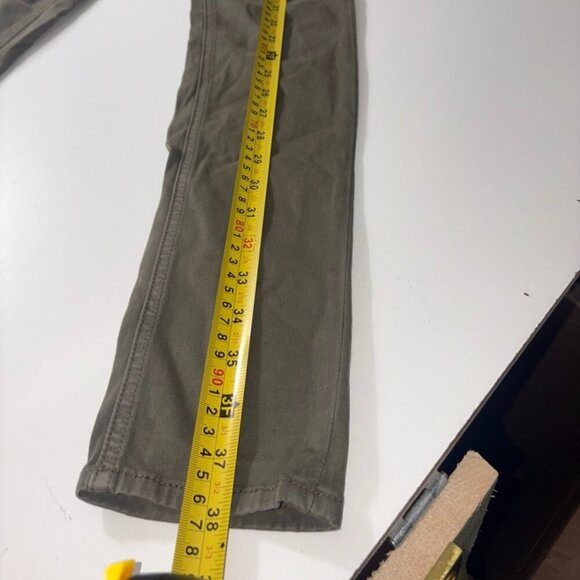 rag & bone Women's Army Green Jeans Leggings Skinny Olive Pants size 26 - Picture 12 of 13
